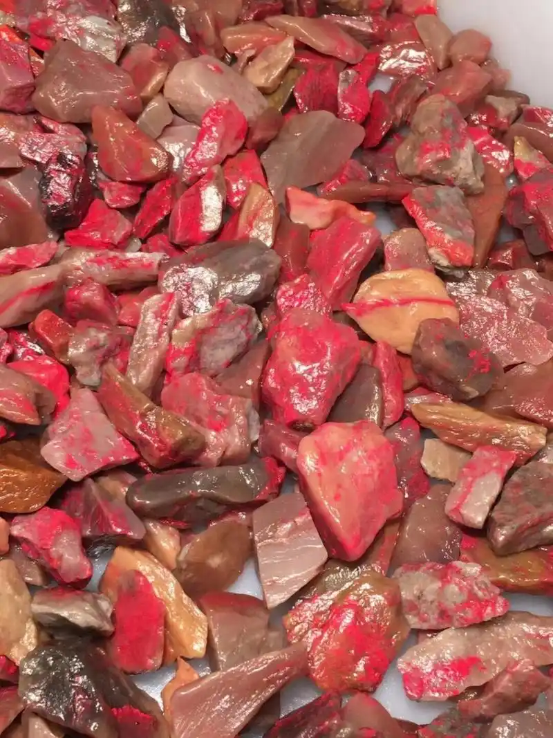 鸡血石原石 昌化鸡血石原石