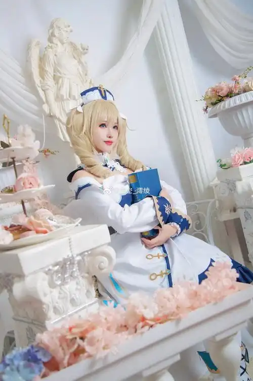 澪绫的cos日记##元气coser##原神cos##芭芭拉cos