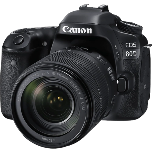 佳能80d套机 eos 80d 18-135套机 高清旅游专业单反相机 全新行货