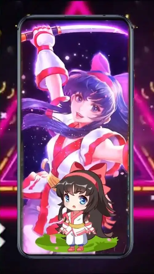 放假啦!可爱软萌的娜可露露,在手机上跑来跑去太可爱啦!