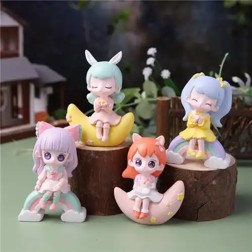 新款礼品梦幻星河盲盒少女心泡泡女孩摆件工艺品潮玩惊喜盒礼物