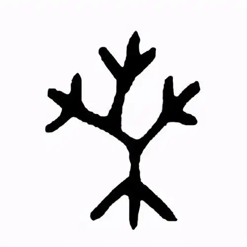 "喪"的甲骨文有"桑木"之形,据说跟远古时期的桑木崇拜有密切联系.