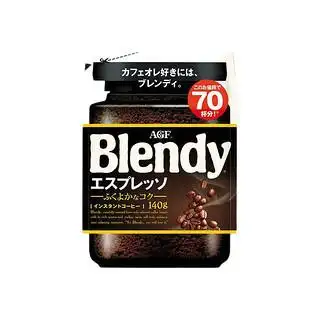 agf blendy 意式浓缩速溶黑咖啡 140g