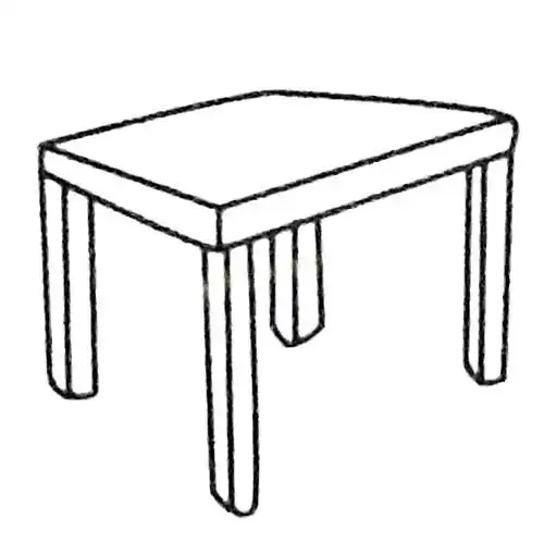 画怎么画一个人桌子上吃饭 简笔画食物简笔画带英文2简笔画 手绘 线稿