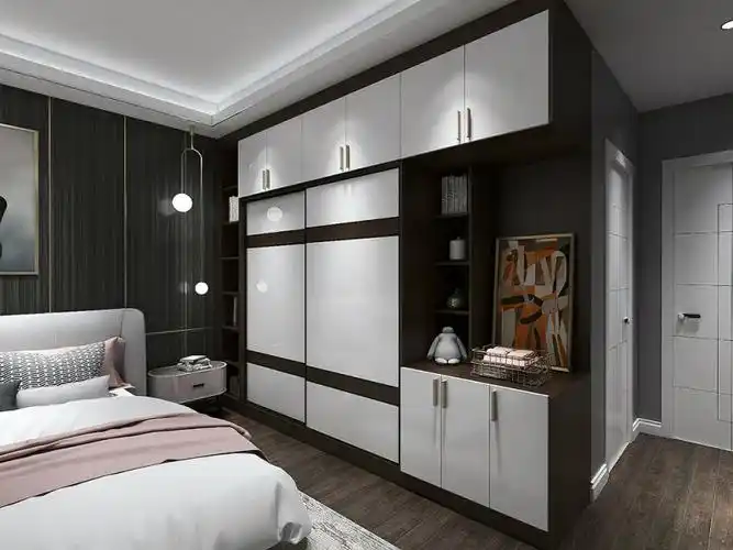 绿欧家居全屋定制-现代轻奢系列_衣柜图片-衣柜网