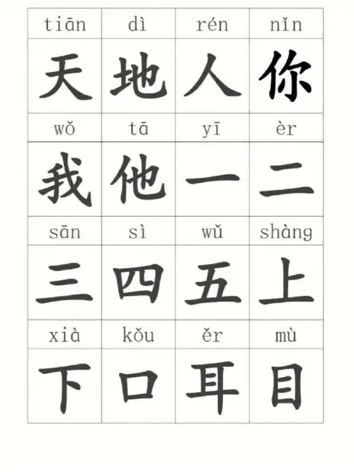 幼小衔接73识字篇