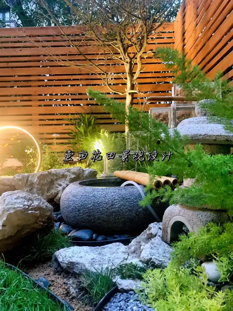 60平花园实景案例,造价6万,工期1 - 抖音