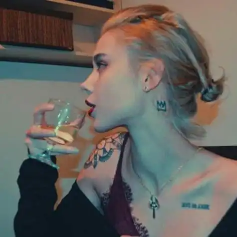 纹身女人头像个性纹身女性头像q之家