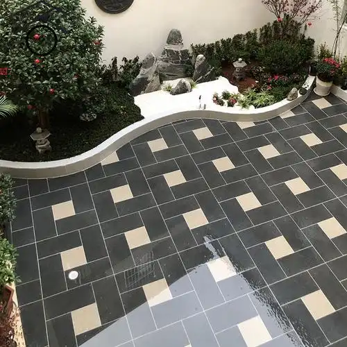 地砖庭院青石板户外通体岩石防滑别墅露台农村仿古砖包括文化石