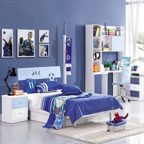 鹏景雅居 儿童家具套房男孩 青少年卧室套装组合 儿童房成套p2-11