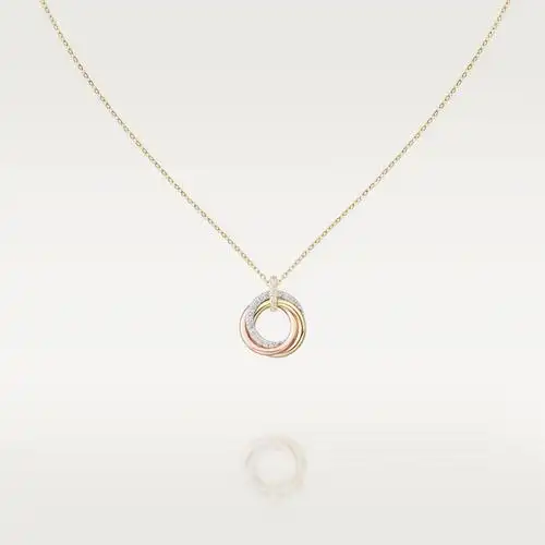 trinity项链 白k金 - 18k黄金 - 白金,黄金,玫瑰金,钻石 - 卡地亚