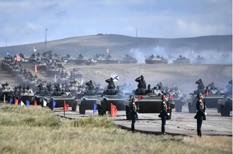 中俄军演拉开序幕,俄罗斯正式宣布,将以实际行动支持"一中"_腾讯新闻