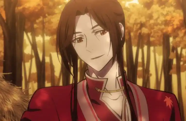 原创天官赐福动画官方发贺图粉丝热心p图三郎的字很好看