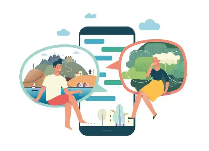 互联网多种商业业务概念扁平化插画下载ai