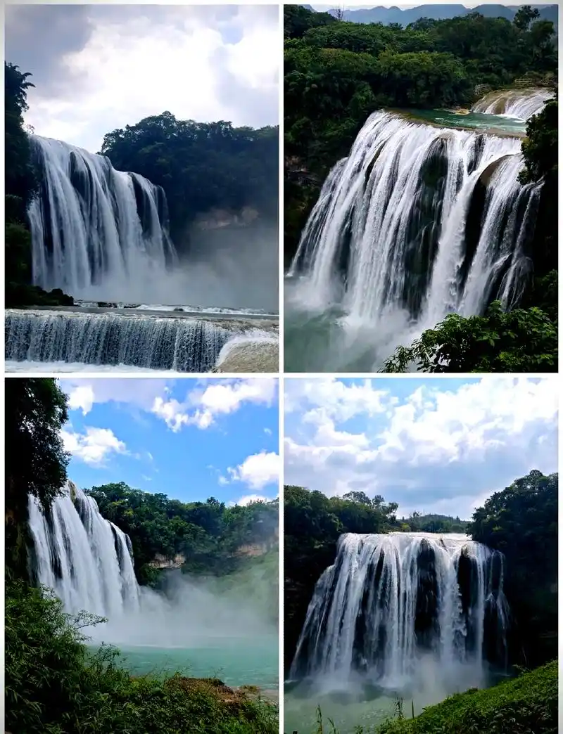 西游记黄果树瀑布取景 98 黄果树瀑布,一个令人叹为观止的自然奇观