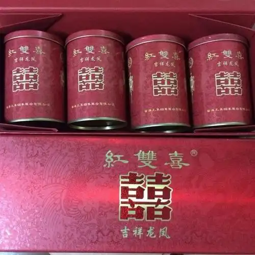 吉祥龙凤罐装红双喜