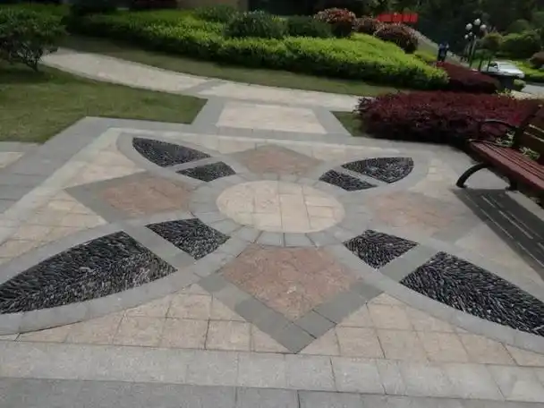 石材拼花加工(图1)