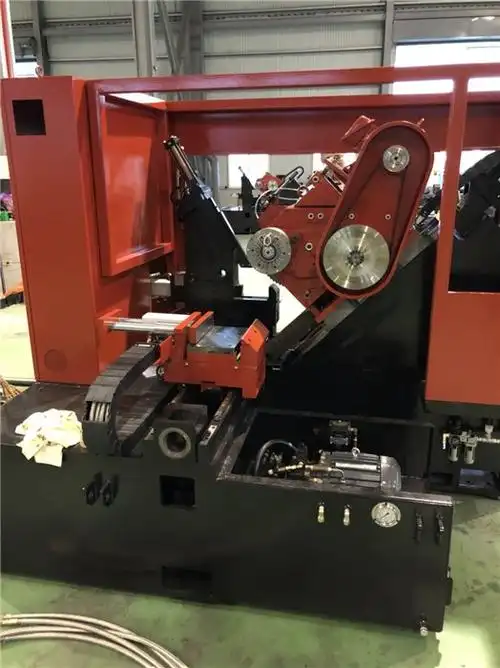 9〞经济型锯切带锯床ue系列◎全自动nc晶圆,石英,陶瓷,玻璃,航天材料