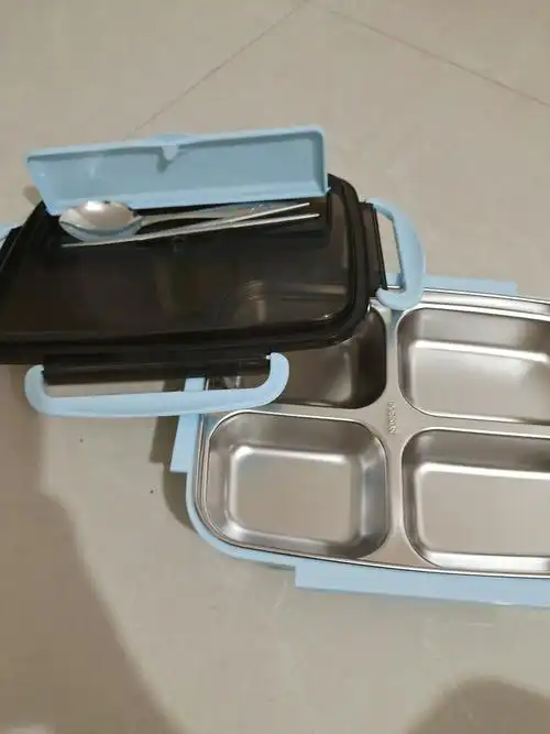 小学生饭盒学生专用易清洗儿童餐盒午餐分格密封保温不锈钢便当盒