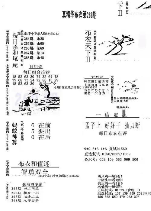 福彩3d精华布衣2