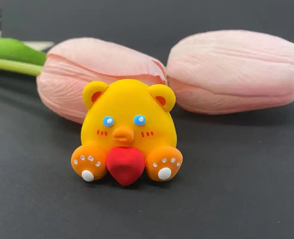 教你用超轻粘土捏一只可爱的小熊.#超轻粘土 #粘土手工 #手 - 抖音