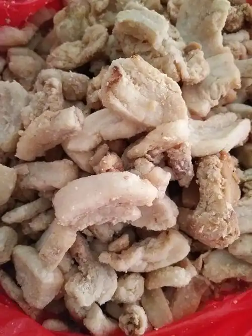 猪油渣肥肉油渣板油渣土猪肉熬制自家熬500g现熬现发江西特产