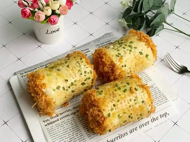 老式肉松面包卷的做法