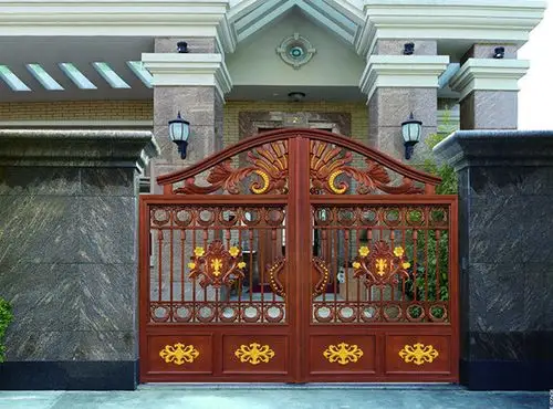 立山农村小别墅围墙大门价格