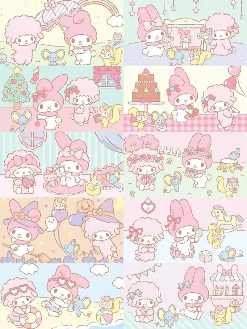 晒点"小可爱"#三丽鸥 #粉色系 #我又来送图啦 #少女心 - 抖音