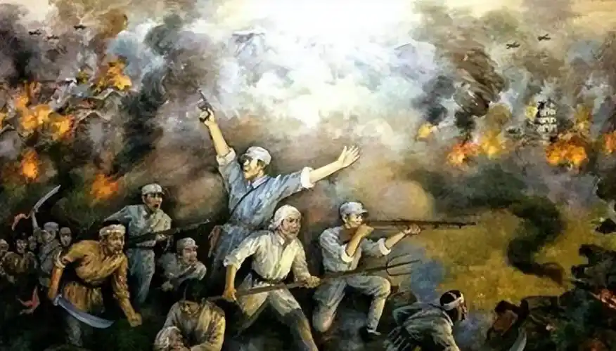 1938年3月,台儿庄战役打响,郑蕴侠率军在炮火连天的藤县守城.