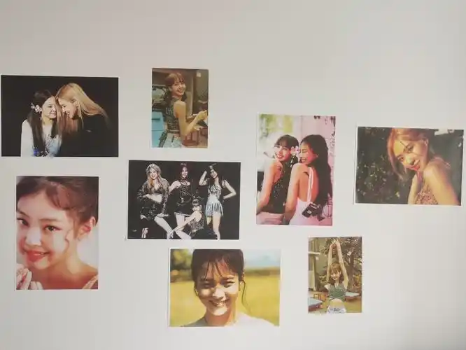 rose海报 朴彩英贴纸周边写真杂志照片blackpink黑粉末相框墙挂画