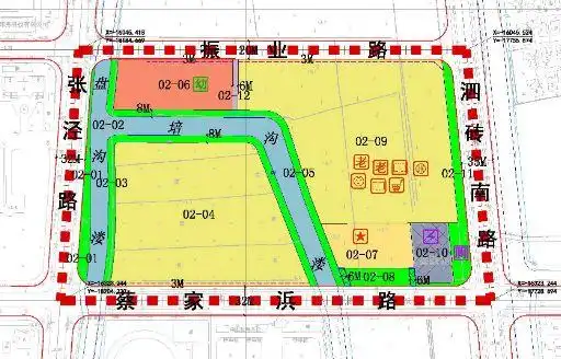 松江区洞泾镇sjs30003单元02-09号地块规划设计方案公示