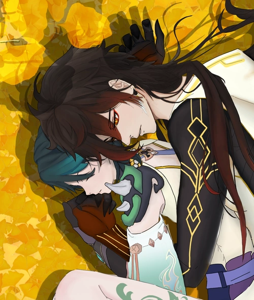 浅摸一张岩魈,嘿嘿嘿