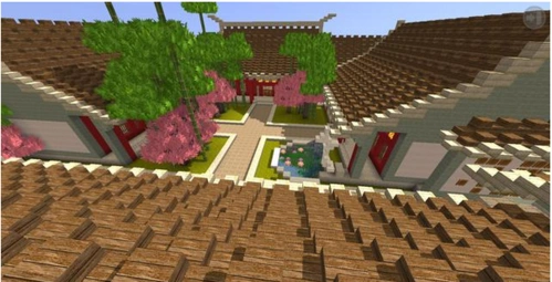 迷你世界四合院怎么做