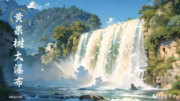 ai贵州有多彩 | 奇幻的山水画卷|苗寨|ai|小七孔|自然景观|黄果树瀑布