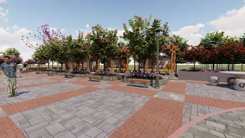 乡村广场|空间|景观设计|思言敬事 - 原创作品 - 站酷 (zcool)