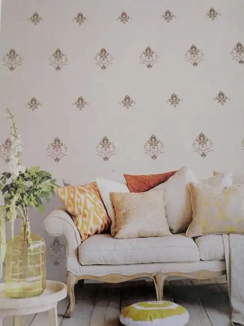 刺绣无缝墙布,华丽风格 ,款式多样