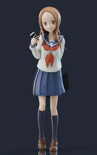 爱捉弄的高木同学 手办模型练习 次世代角色|动漫|动画片|kazamicc