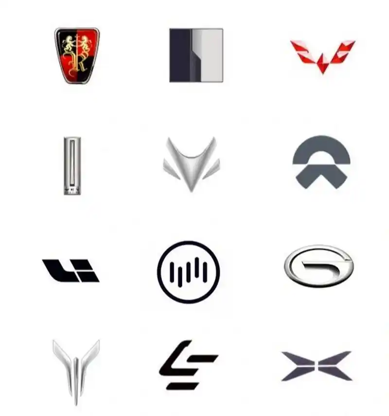 国产新能源汽车车标07 哪个是你的2022新年梦想