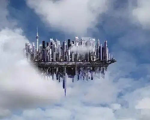 非洲村民声称看见一个漂浮的跨维度城市真假