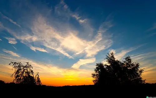 朝霞晚霞 高清晰宽屏壁纸