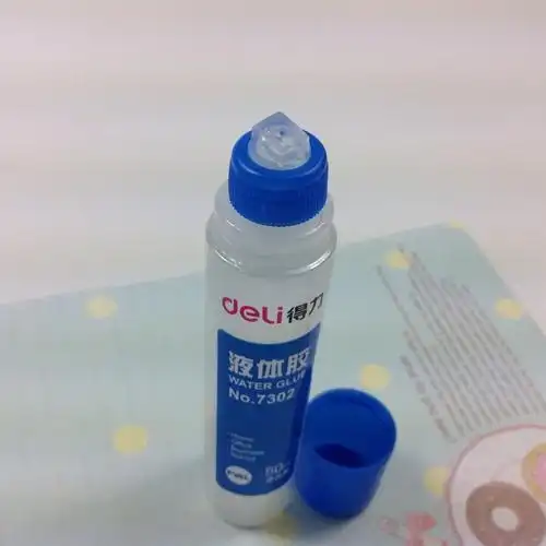 山东菏泽得力办公文具 办公用品 7302中号液体胶水 50ml 办公胶水价格