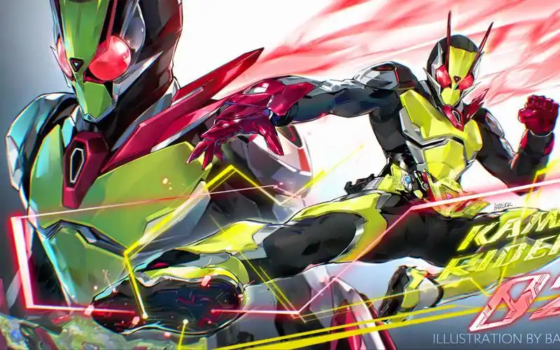 【ipad绘画】假面骑士02(画点帅的皮套