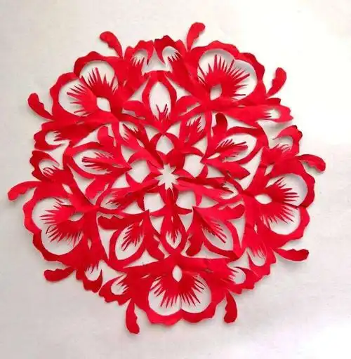 泉州经济技术开发区晨曦幼儿园——艺术活动《剪窗花》