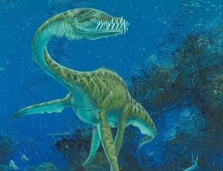 c4d薄片龙模型含绑定elasmosaurus