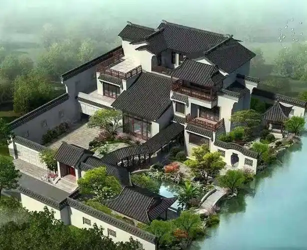 新中式四合院别墅施工施工员-怀俊古建筑施工咨询