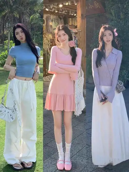 温暖的春天里冰淇淋色穿搭又火了温柔显白还贼减龄