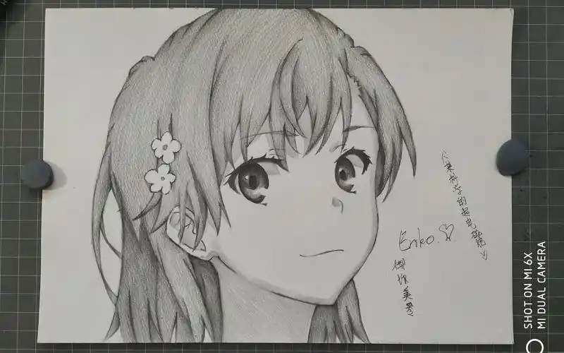 手绘临摹250分钟画出御坂美琴炮姐你指尖跃动的电光是我此生不变的