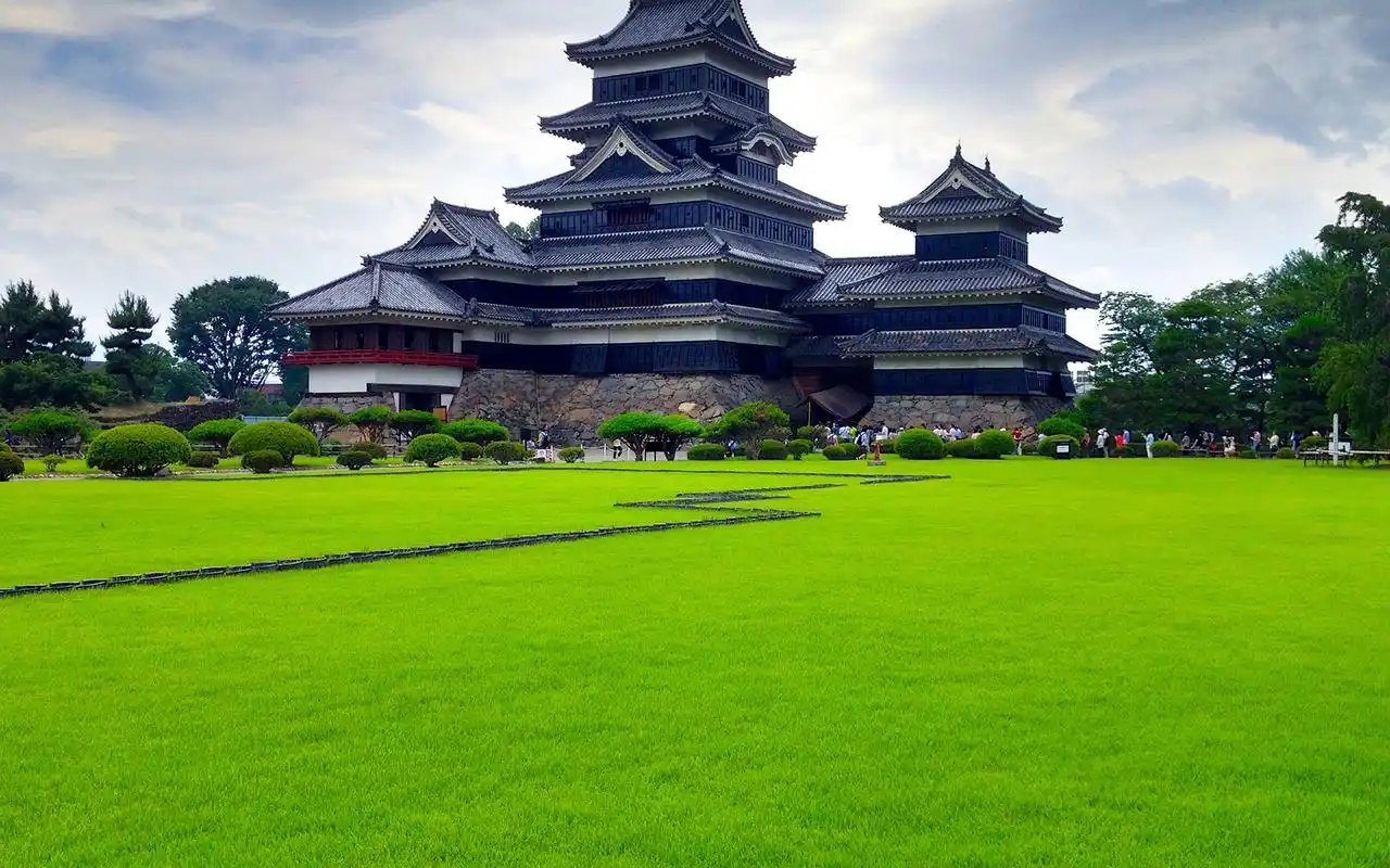 日本长野县风景图片桌面壁纸