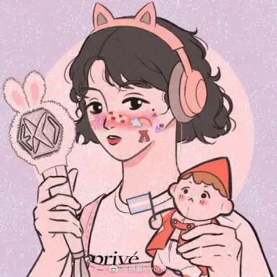 exo-l爱丽动漫头像